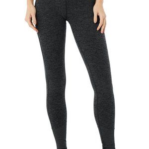 ALO YOGA HIGH-WAIST LOUNGE LEGGING Heather Grey XS NWT